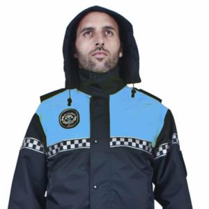 Chaqueta Impermeable Bicolor Royal