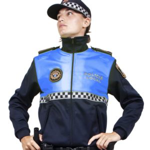 Chaqueta Policia Spring Bicolor Royal