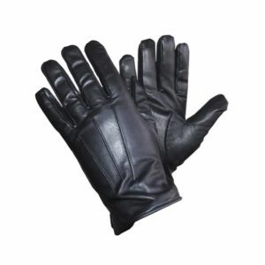 Guante Negro Piel Gala