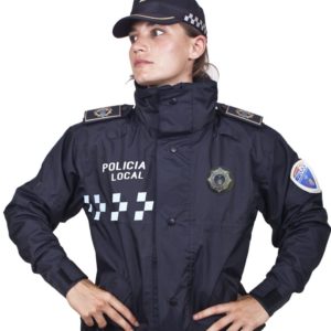 Cazadora Policia Hurricane Noche   Forro CLM