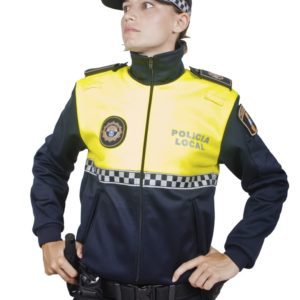 Chaqueta Policia Spring Bicolor Amarillo VLC