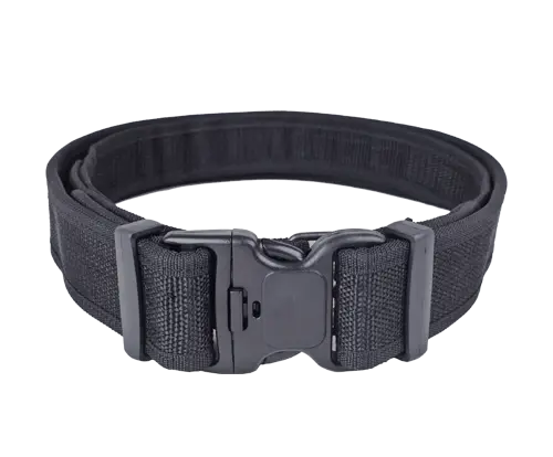 Cinturón táctico policial de servicio con hebilla de seguridad Akar | Equipamiento Táctico | Satara