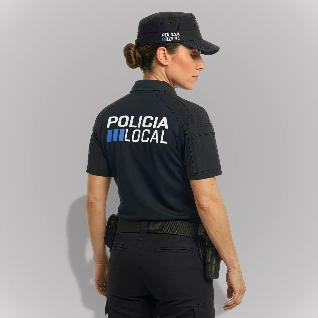 Polo Táctico Ripstop Ghost manga corta vista de espalda | Serie Shadows | Satara